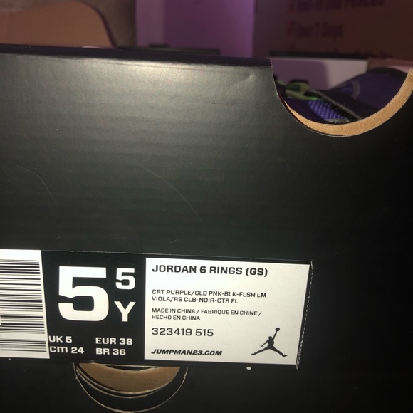 Jordan 6 Rings - Picture 3 of 6